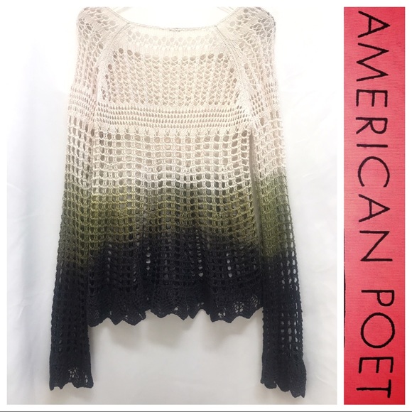 Free People ✨reNEW’d🎨 Dip-dyed Crocheted TOP - Picture 2 of 6